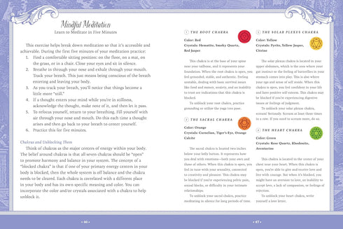 CALMING, MEDITATIVE, & MINDFUL STICKER, COLOR & ACTIVITY BOOK - CHARTWELL BOOKS